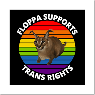 Big Floppa My Beloved Caracal Meme Posters and Art